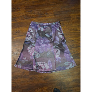 Woman's Floral Skirt East 5th size 8